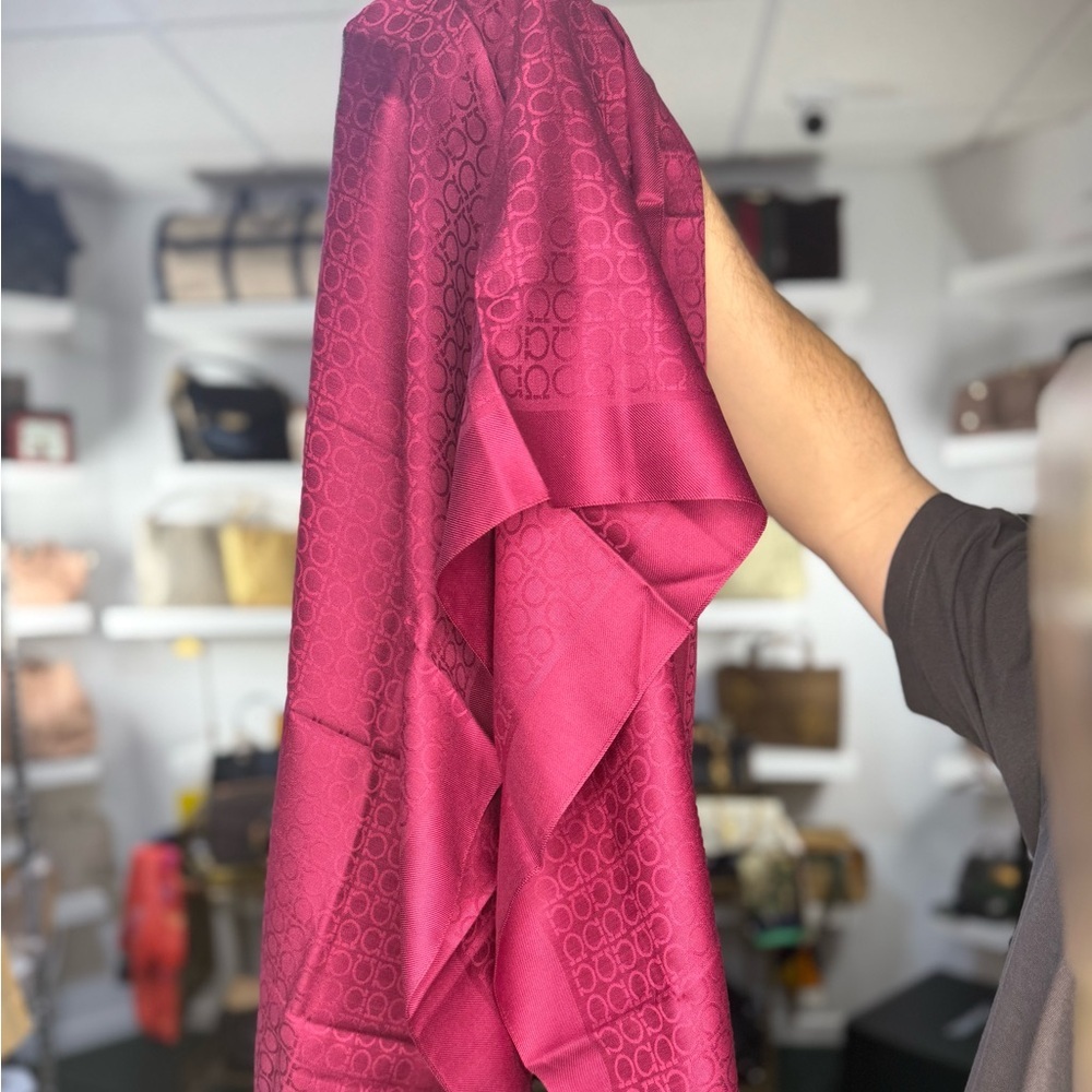 Ferragamo Silk Blend Scarf